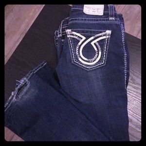 Big star boot cut jeans